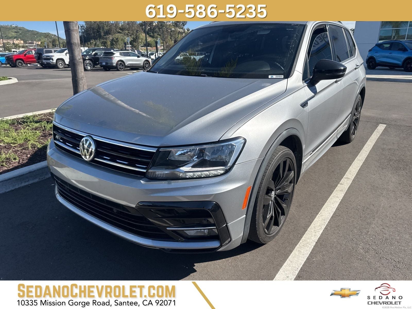 2021 Volkswagen Tiguan 2.0T SE R-Line Black