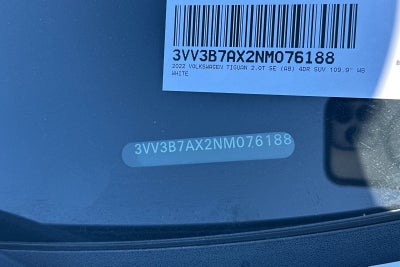2022 Volkswagen Tiguan 2.0T SE