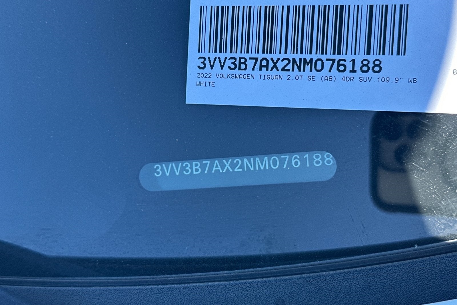 2022 Volkswagen Tiguan 2.0T SE