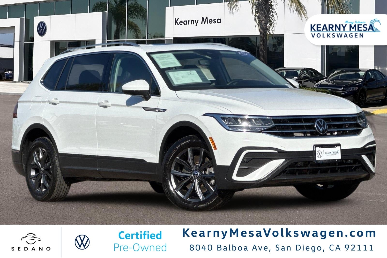 2022 Volkswagen Tiguan 2.0T SE