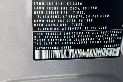 2022 Volkswagen Tiguan 2.0T SE