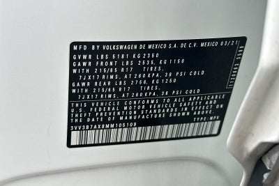 2021 Volkswagen Tiguan 2.0T SE