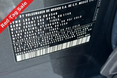 2024 Volkswagen Tiguan 2.0T SE R-Line Black