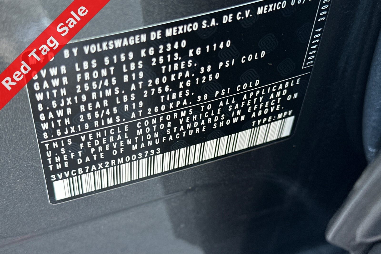 2024 Volkswagen Tiguan 2.0T SE R-Line Black