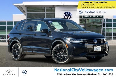 2022 Volkswagen Tiguan 2.0T SE R-Line Black