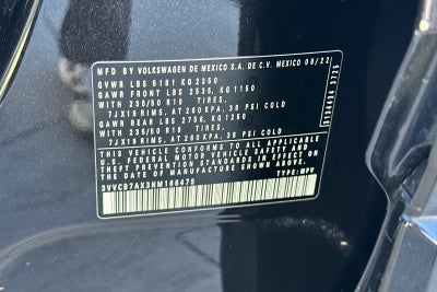 2022 Volkswagen Tiguan 2.0T SE R-Line Black