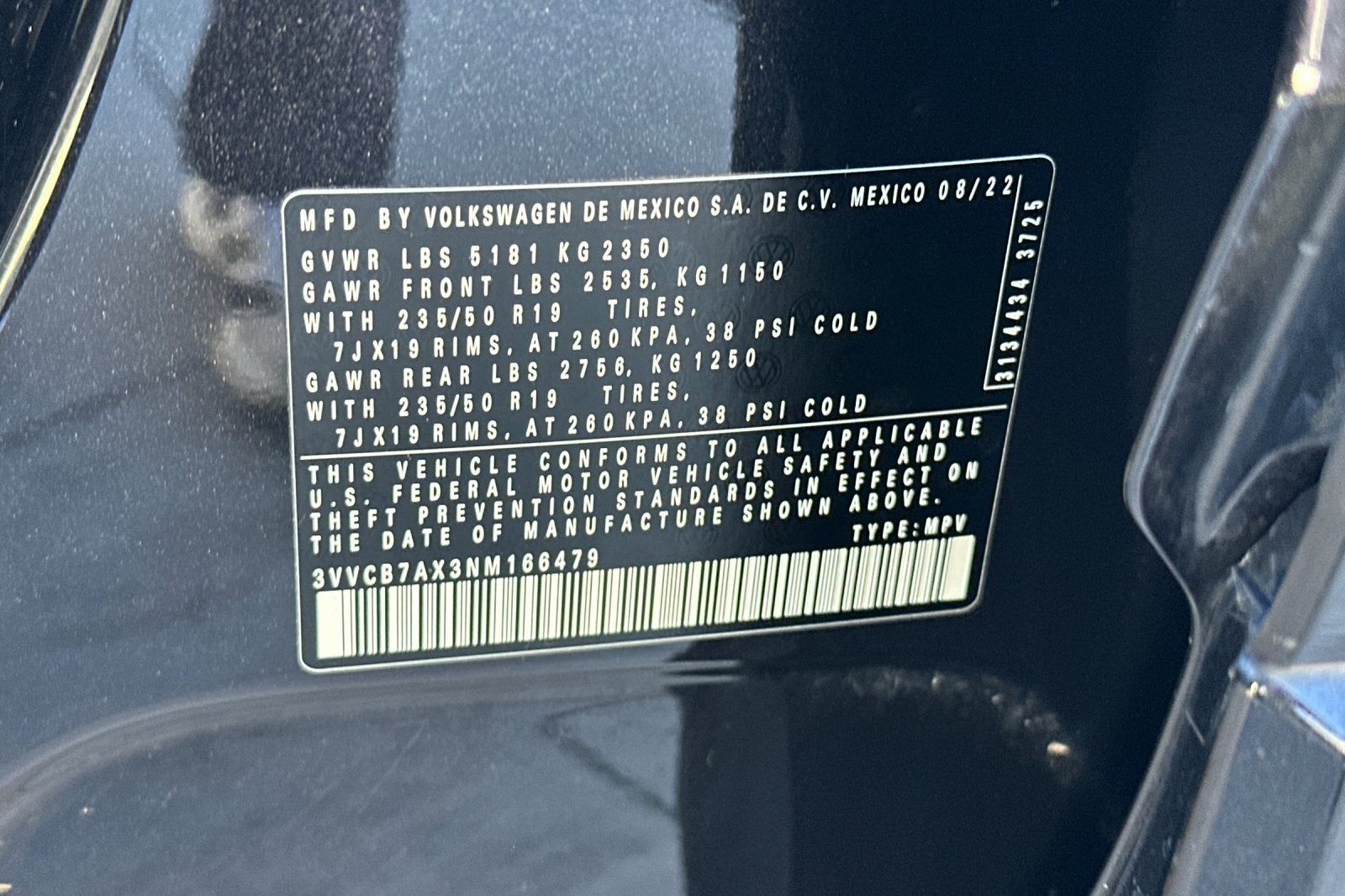 2022 Volkswagen Tiguan 2.0T SE R-Line Black