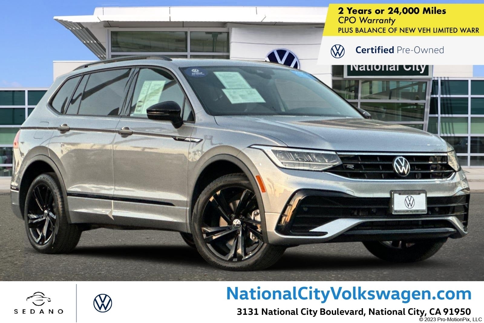 2023 Volkswagen Tiguan 2.0T SE R-Line Black