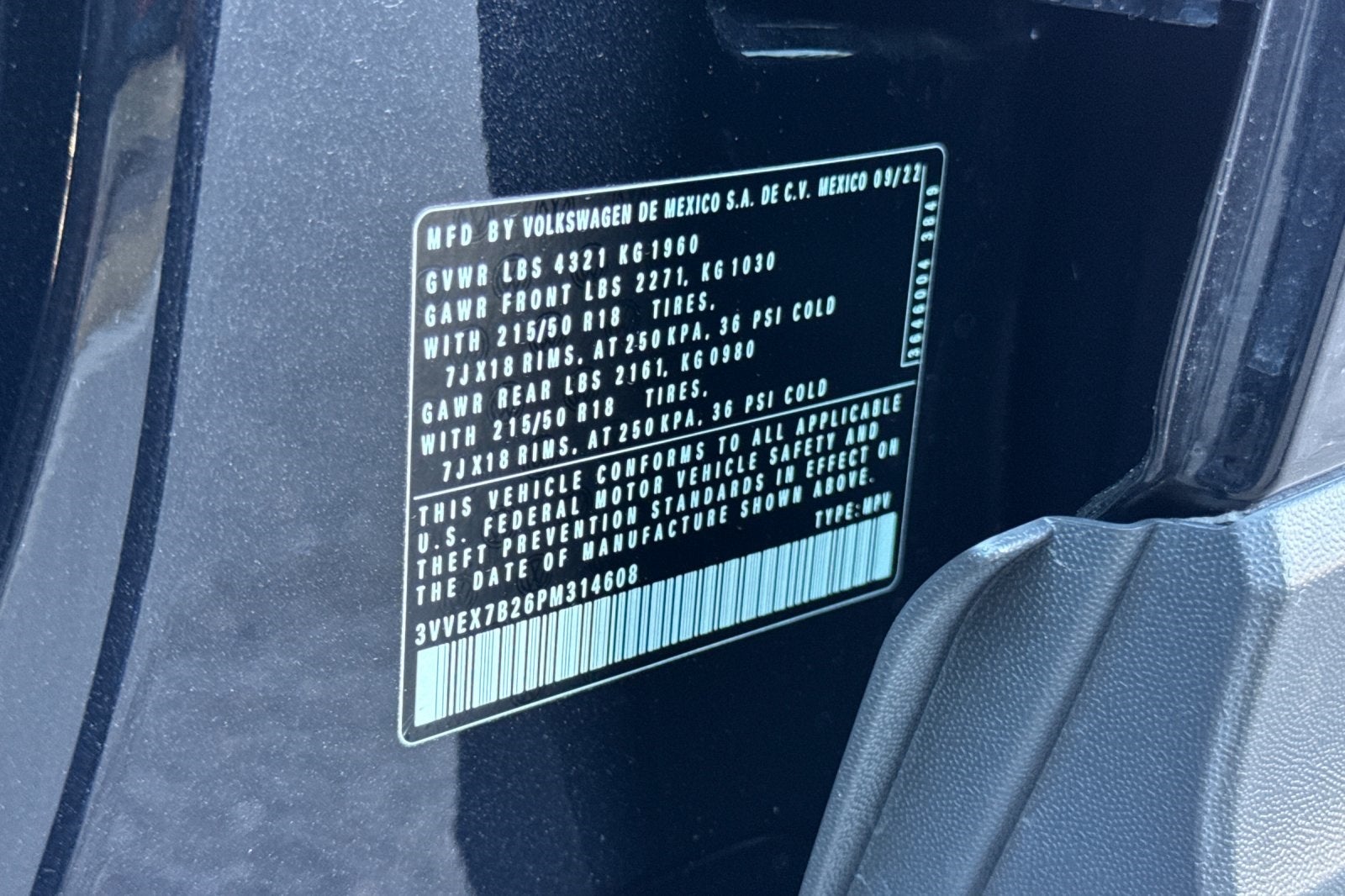 2023 Volkswagen Taos 1.5T SE