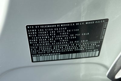 2023 Volkswagen Tiguan 2.0T SE