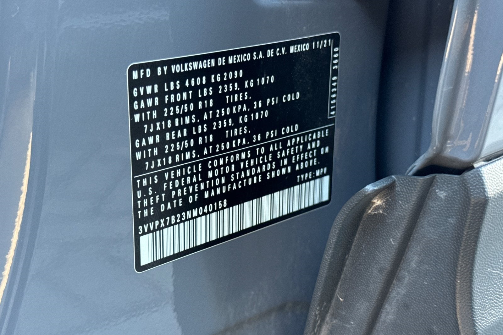 2022 Volkswagen Taos 1.5T SE