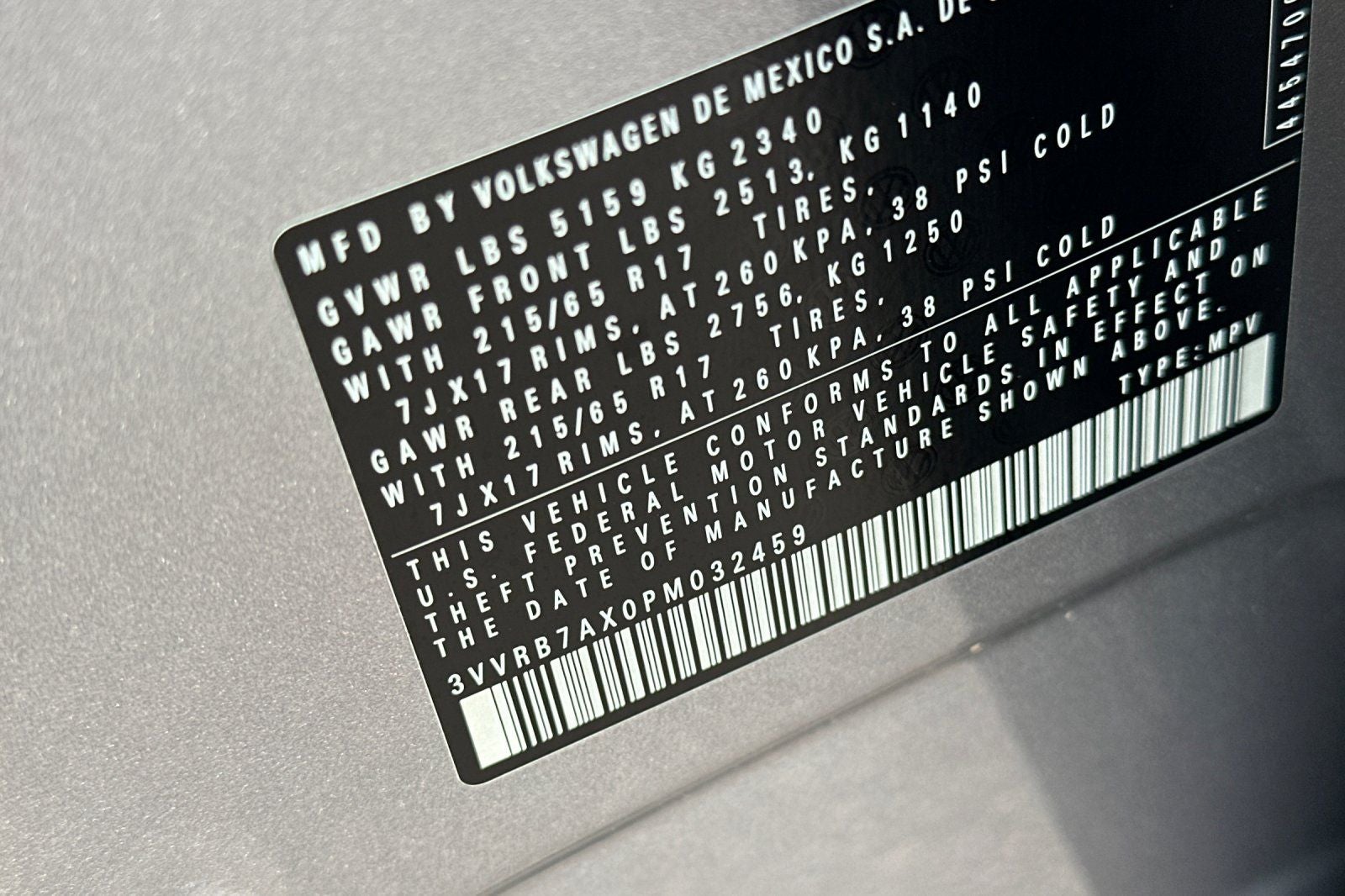 2023 Volkswagen Tiguan 2.0T S