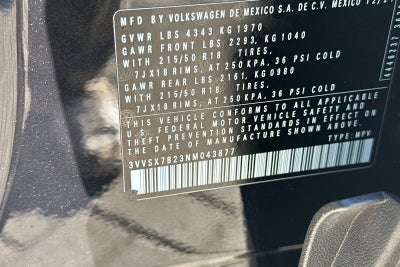 2022 Volkswagen Taos 1.5T SE