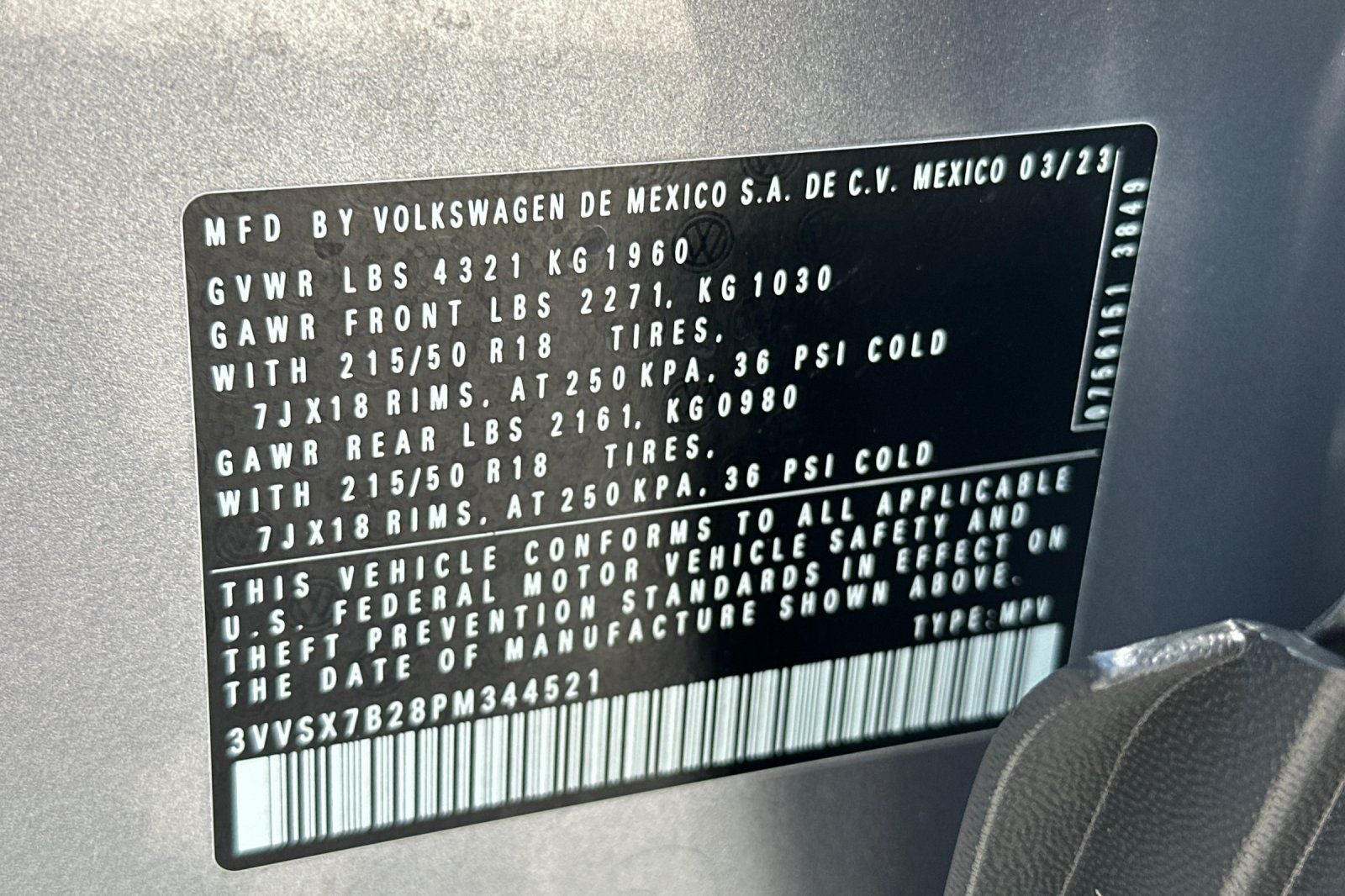 2023 Volkswagen Taos 1.5T SE