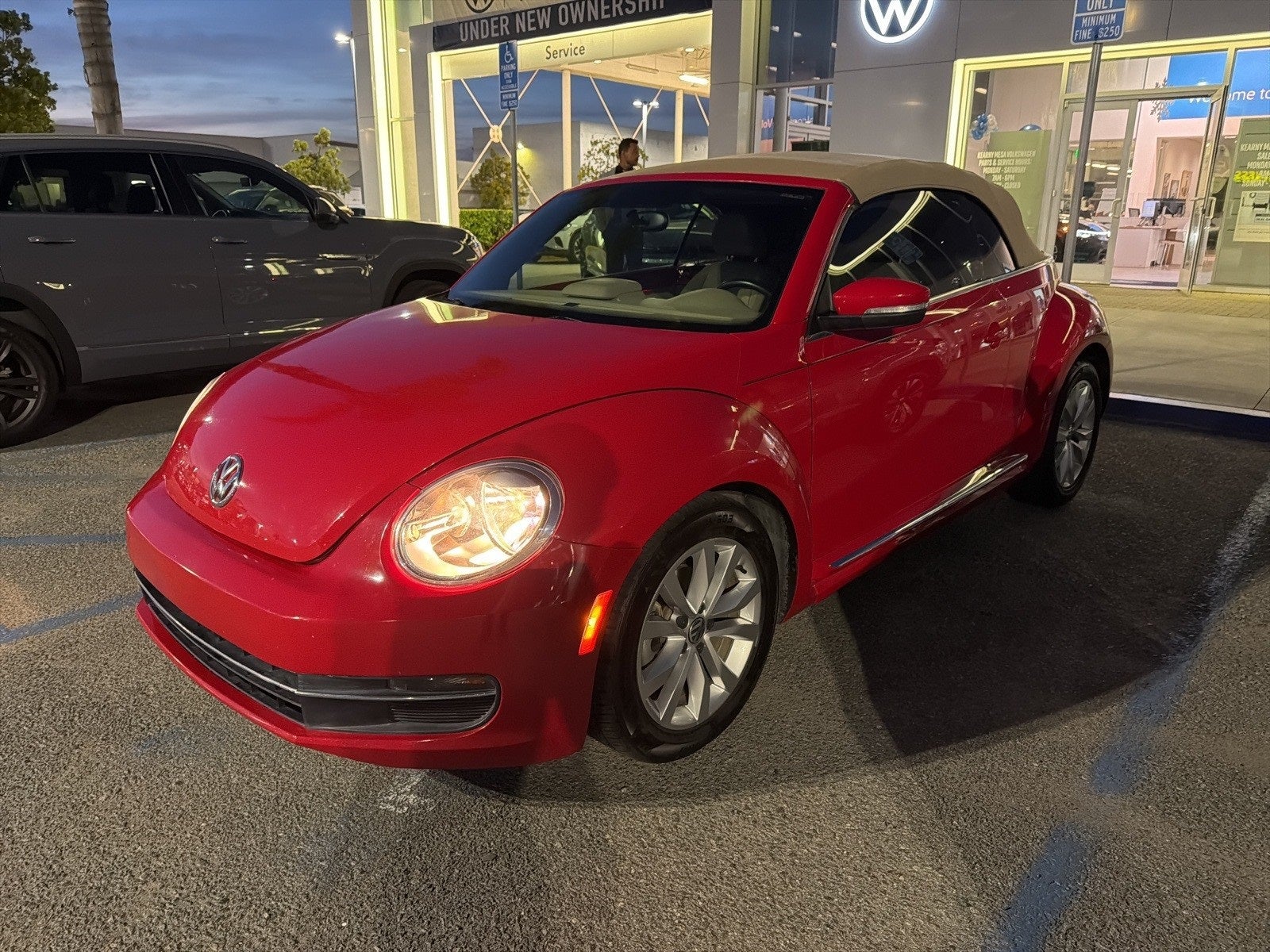 Used 2014 Volkswagen Beetle 2.0 with VIN 3VW5L7AT8EM821783 for sale in La Mesa, CA