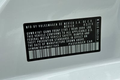 2023 Volkswagen Jetta 1.5T Sport