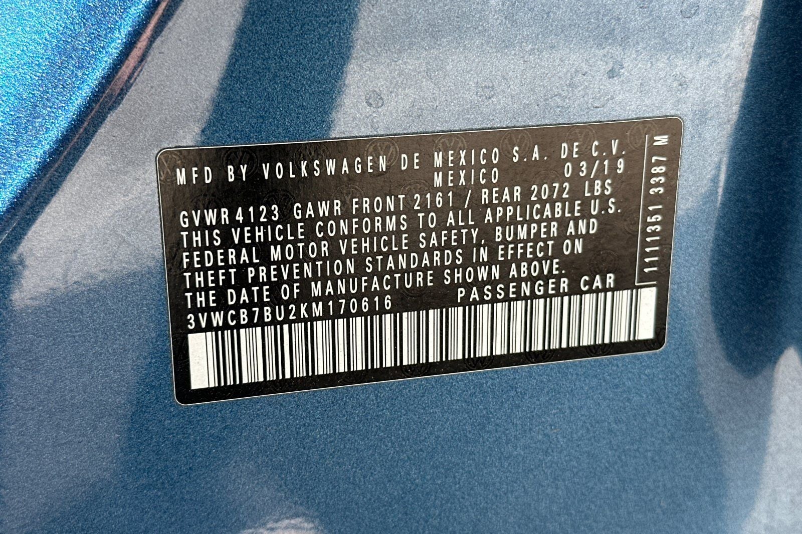 2019 Volkswagen Jetta 1.4T S