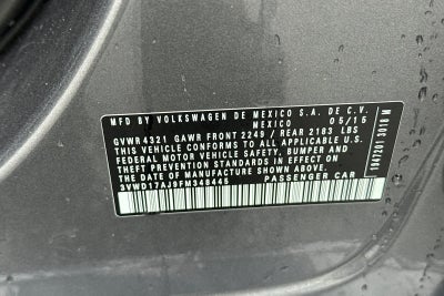 2015 Volkswagen Jetta 1.8T SE