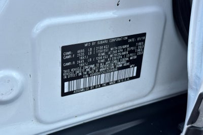 2018 Subaru Outback 2.5i Touring