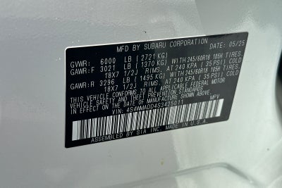 2025 Subaru Ascent Premium