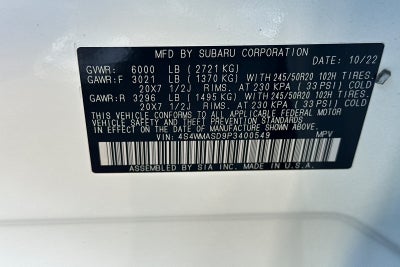 2023 Subaru Ascent Limited