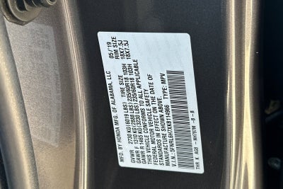 2019 Honda Odyssey EX-L