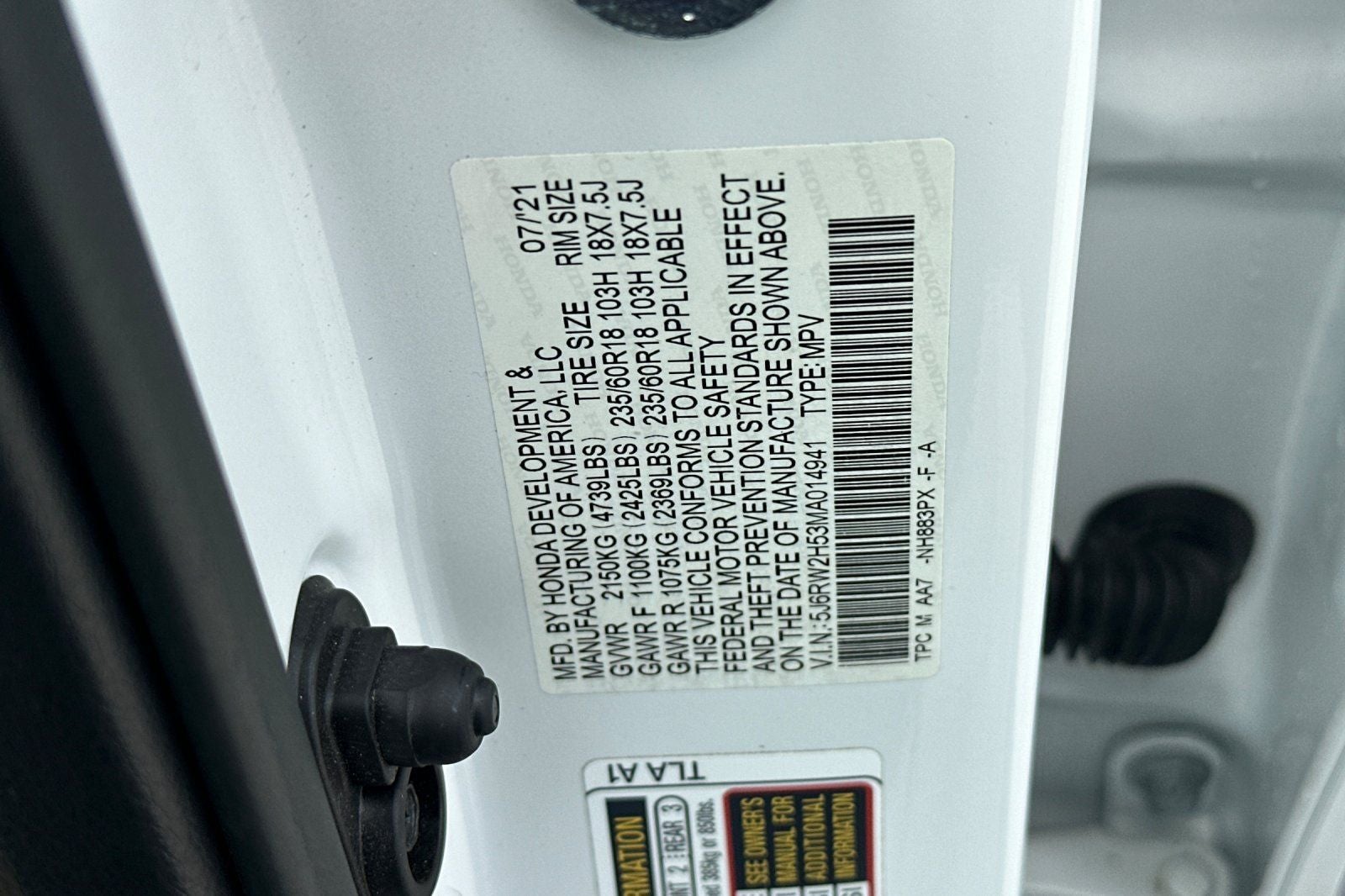 2021 Honda CR-V EX