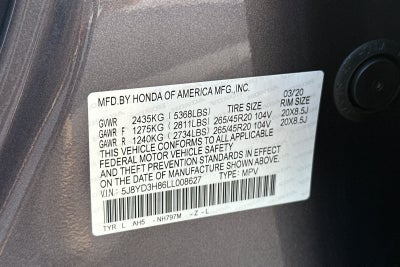 2020 Acura MDX Advance