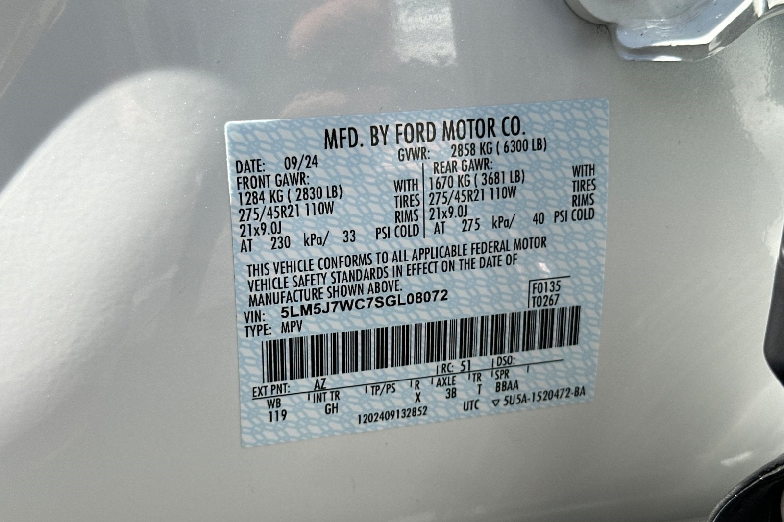 2025 Lincoln Aviator Reserve