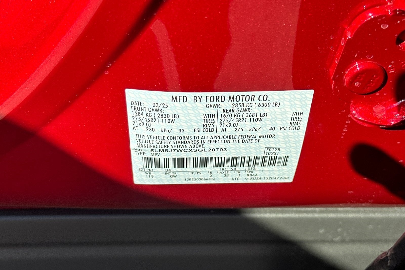 2025 Lincoln Aviator Reserve