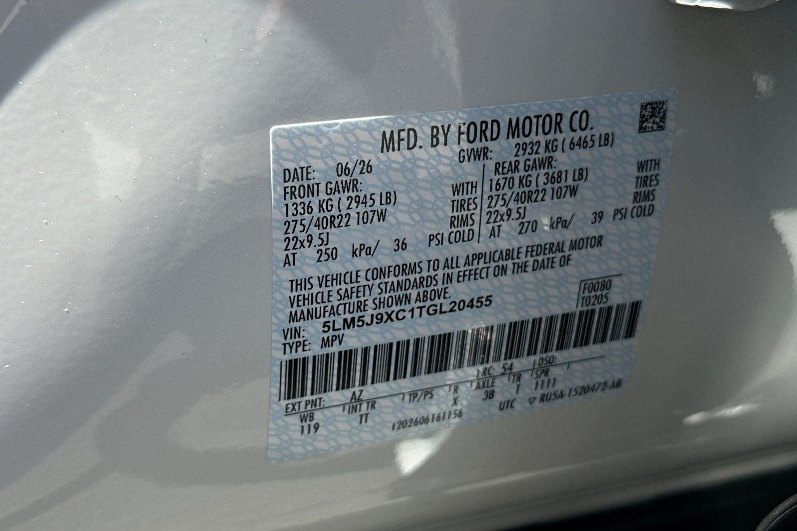 2026 Lincoln Aviator Black Label Premium