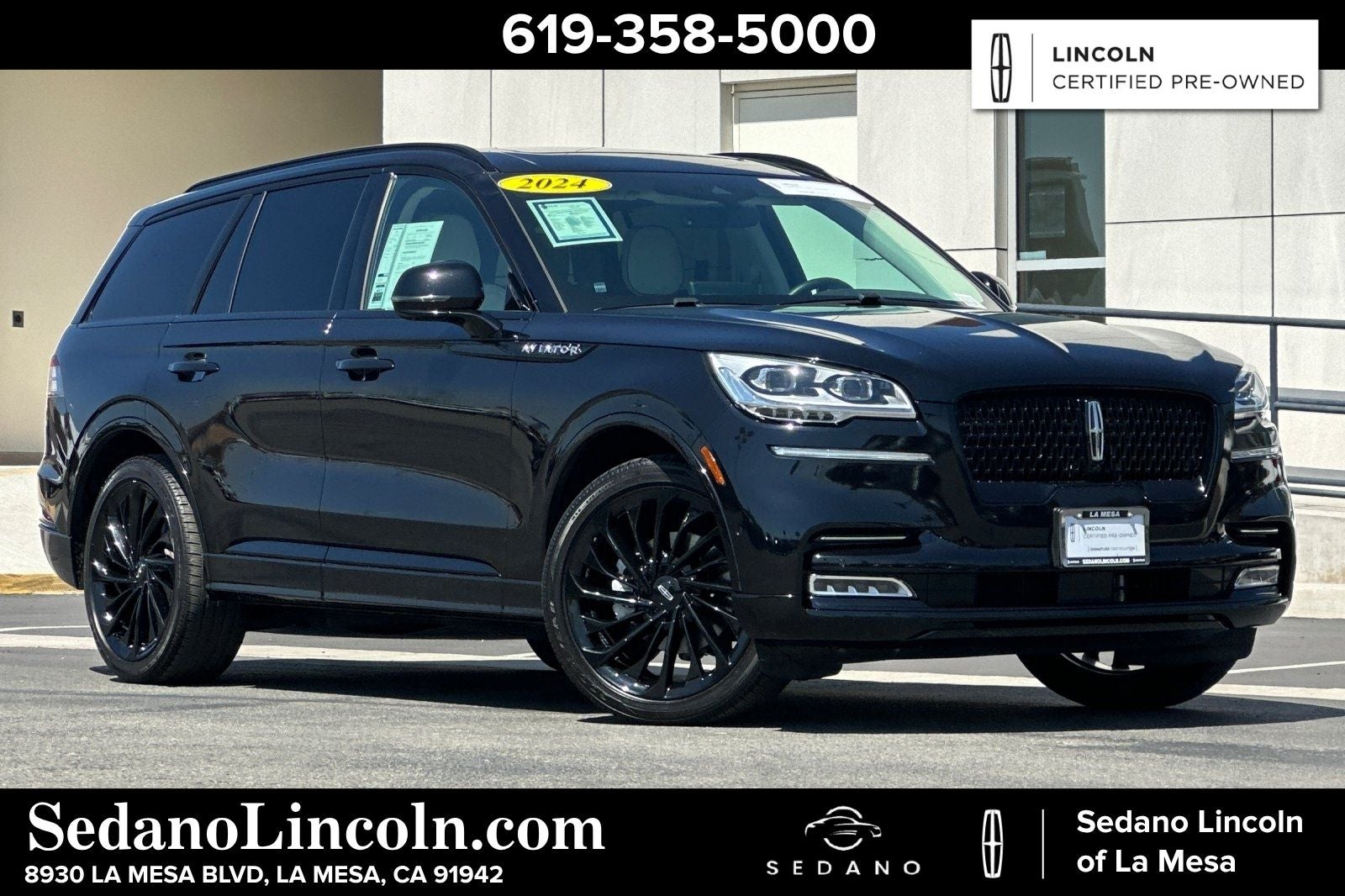 2024 Lincoln Aviator Black Label