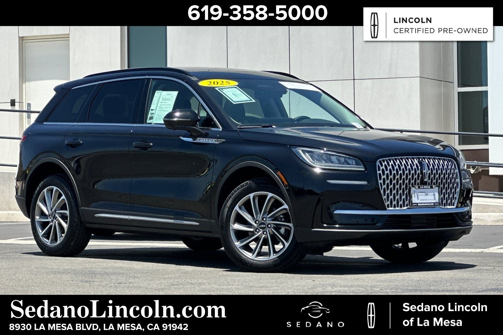 2025 Lincoln Corsair Premiere