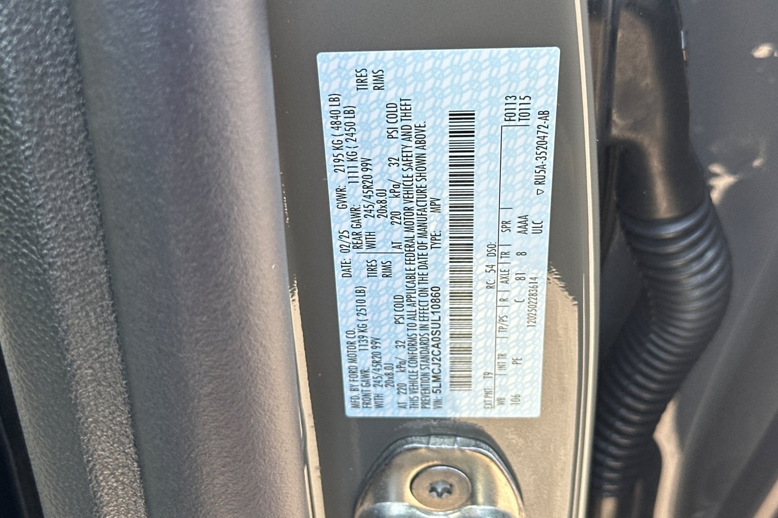 2025 Lincoln Corsair Reserve