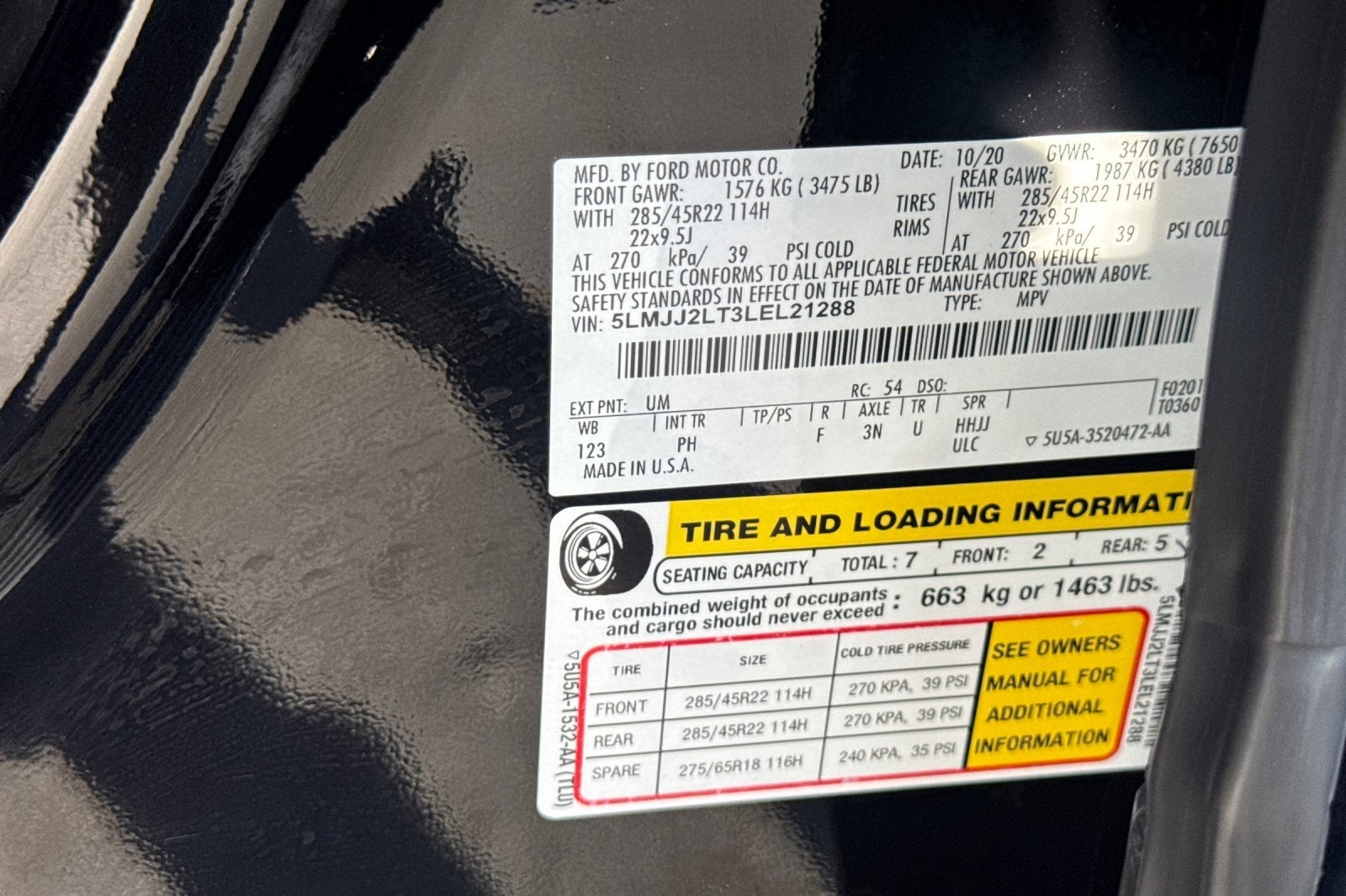 2020 Lincoln Navigator Reserve