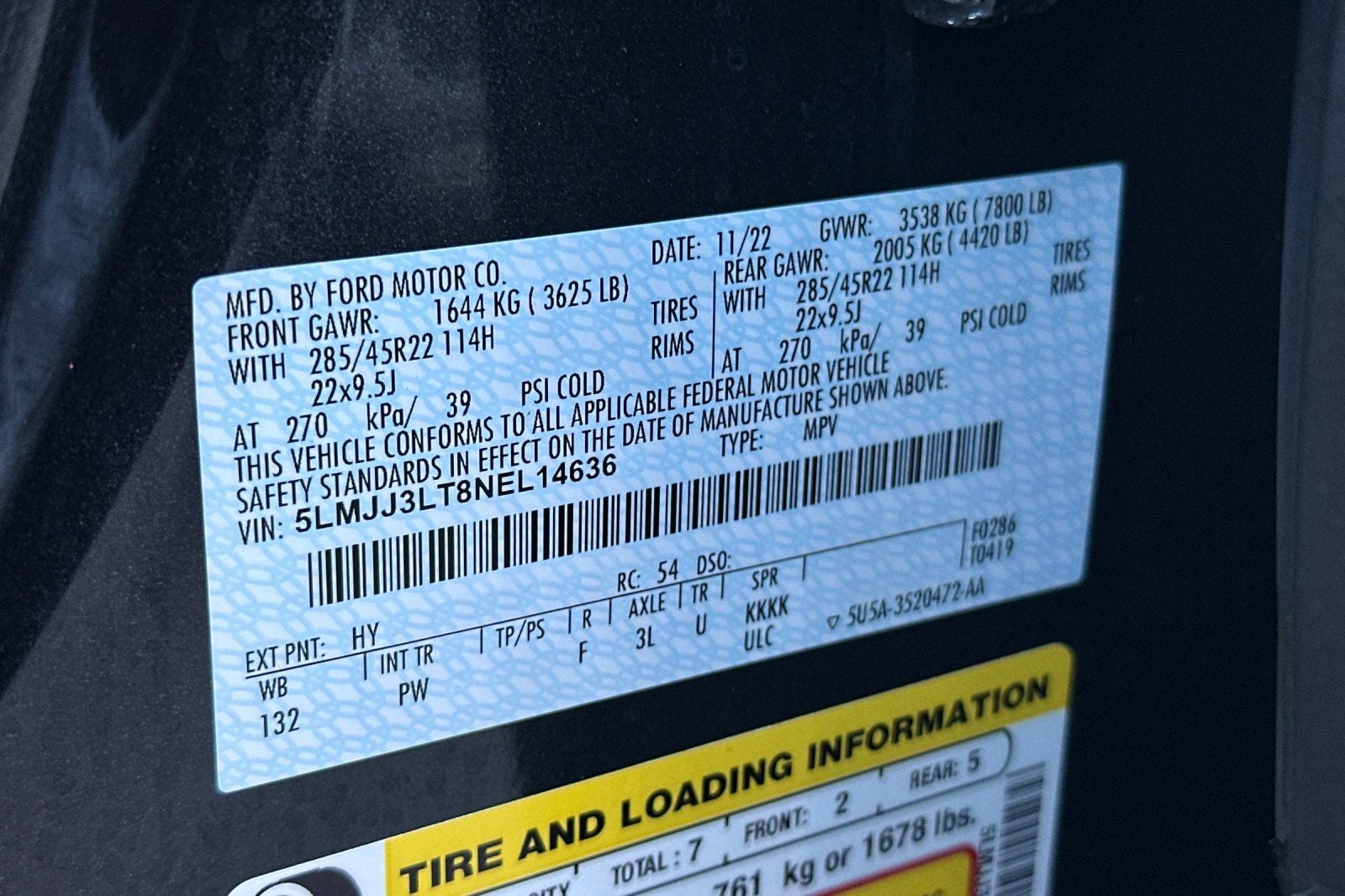 2022 Lincoln Navigator L Reserve