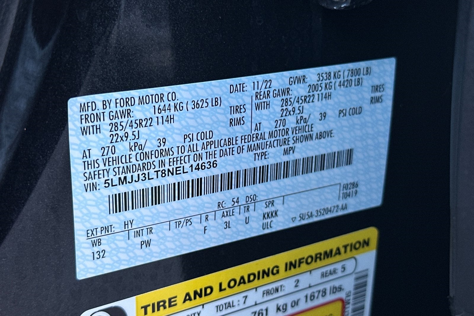 2022 Lincoln Navigator L Reserve