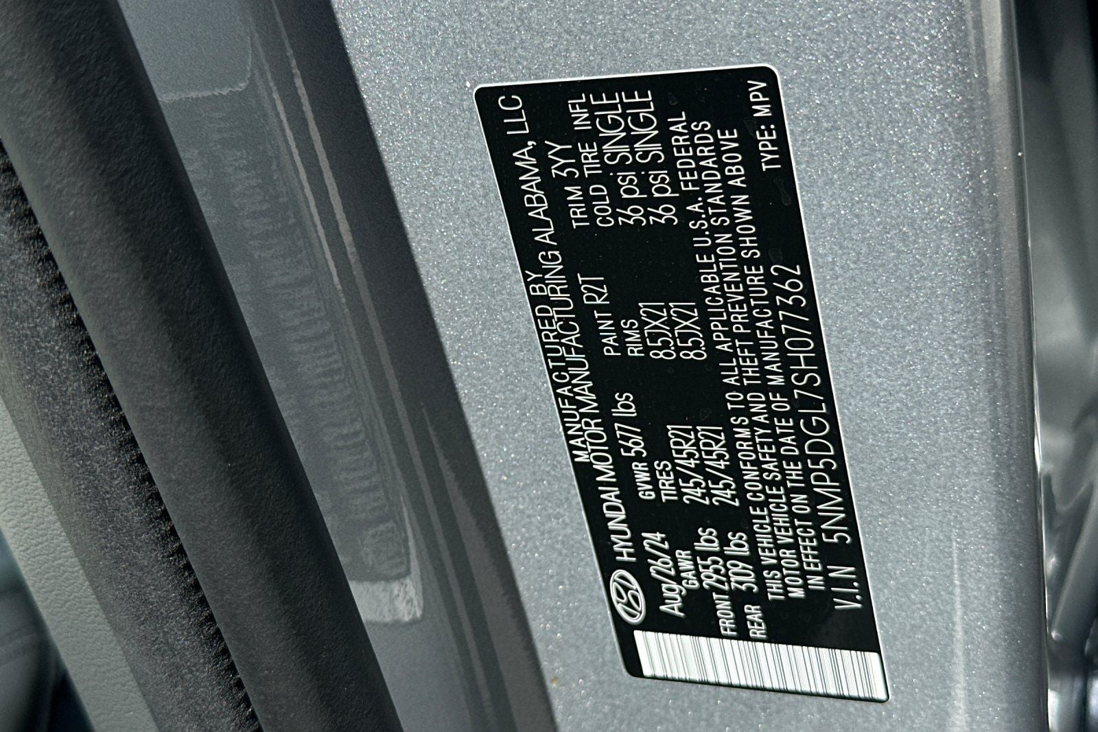 2025 Hyundai Santa Fe Calligraphy