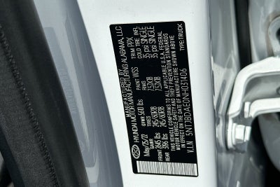 2022 Hyundai Santa Cruz SEL