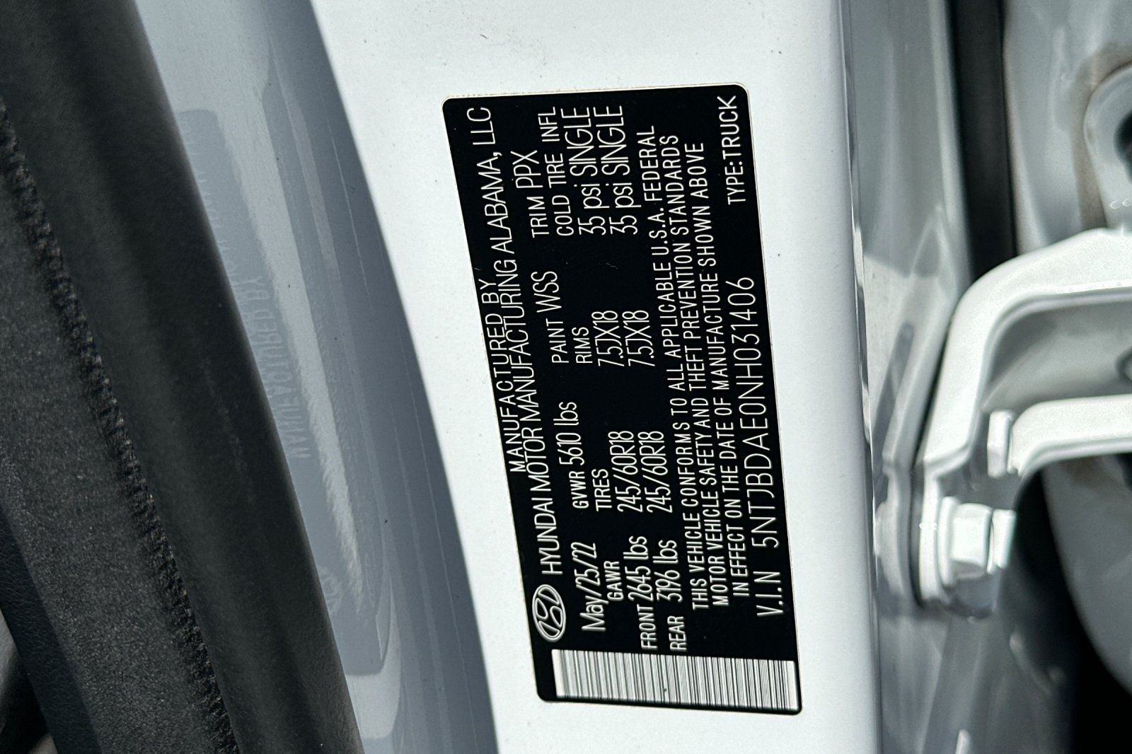 2022 Hyundai Santa Cruz SEL