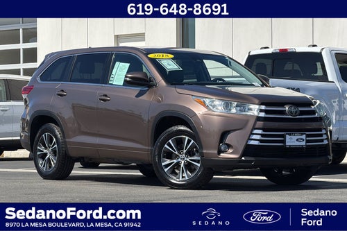 2018 Toyota Highlander LE Plus