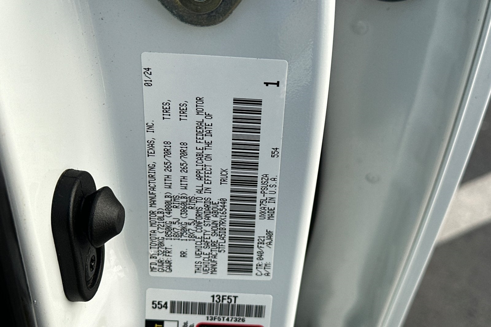 2024 Toyota Tundra SR5