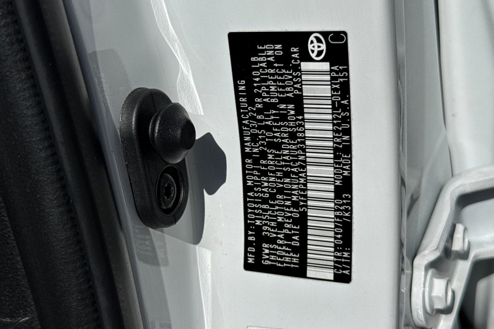 2022 Toyota Corolla LE