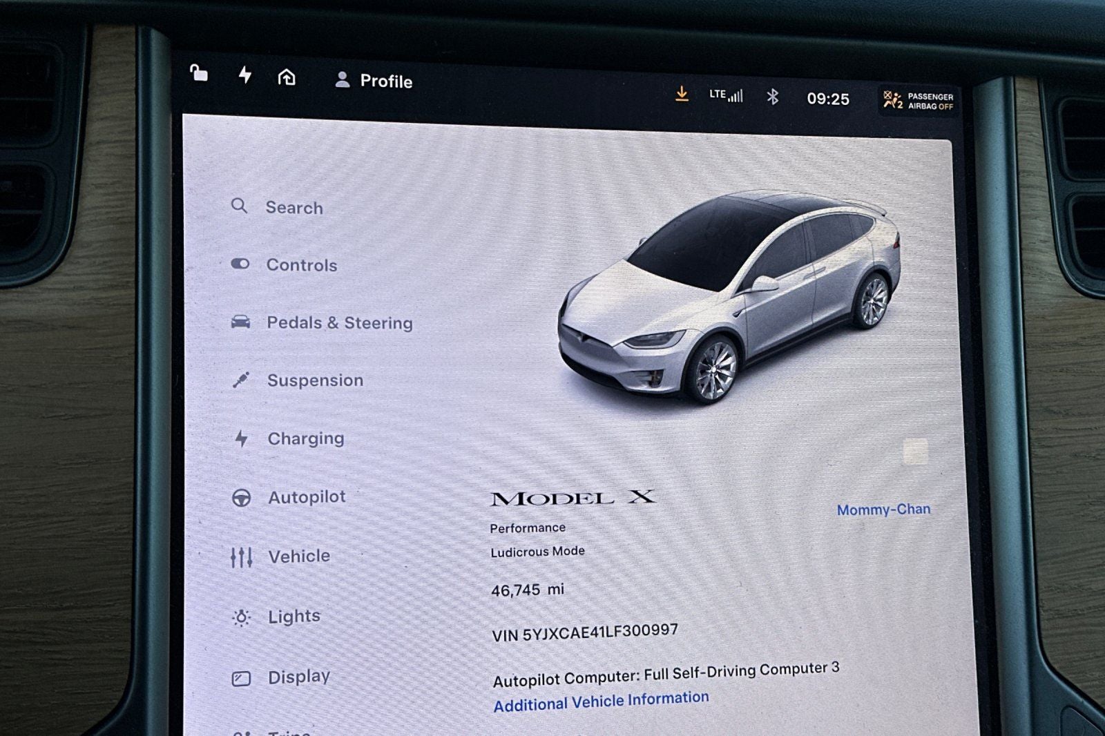 2020 Tesla Model X Performance
