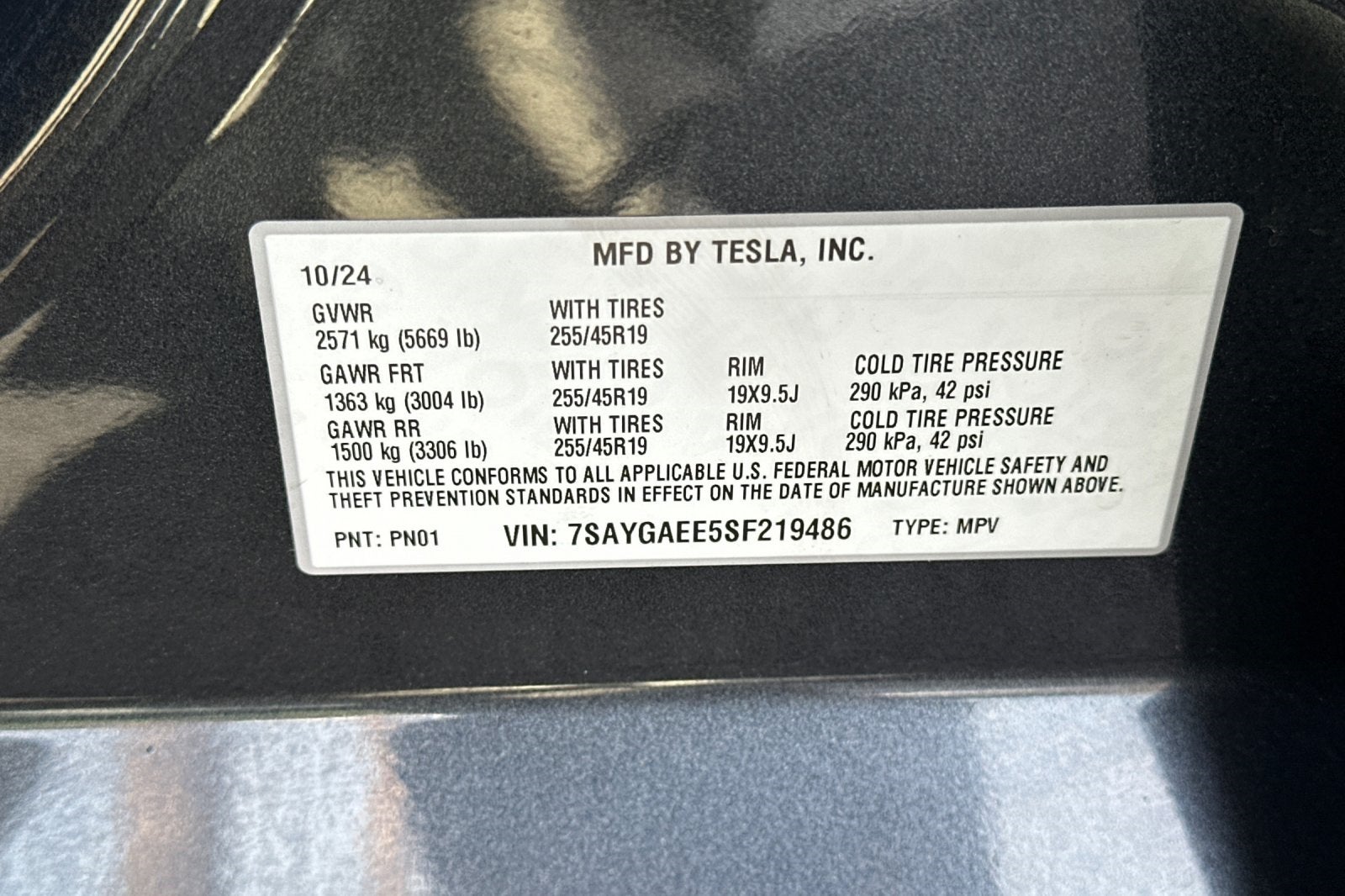 2025 Tesla Model Y Long Range