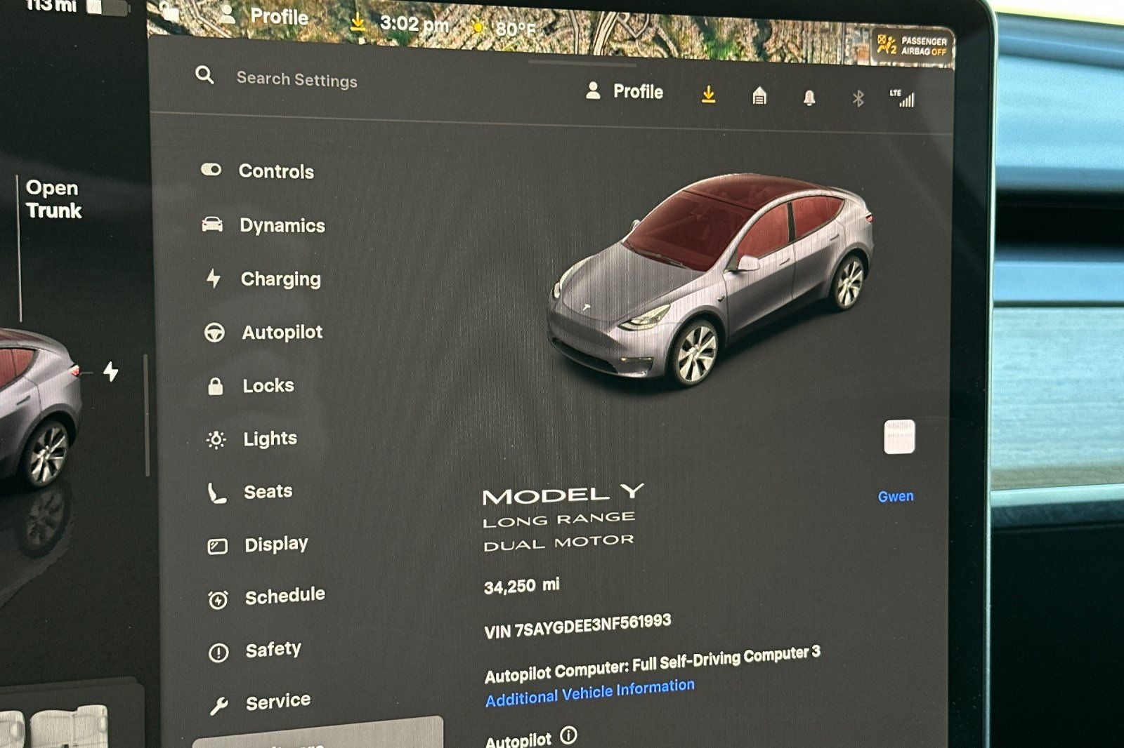 2022 Tesla Model Y Long Range