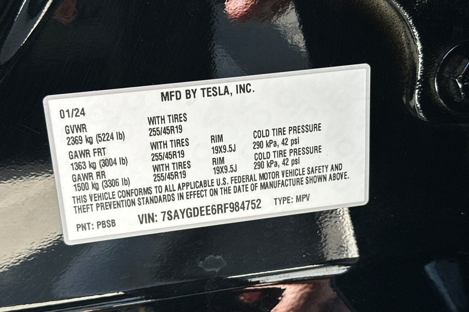 2024 Tesla Model Y Long Range