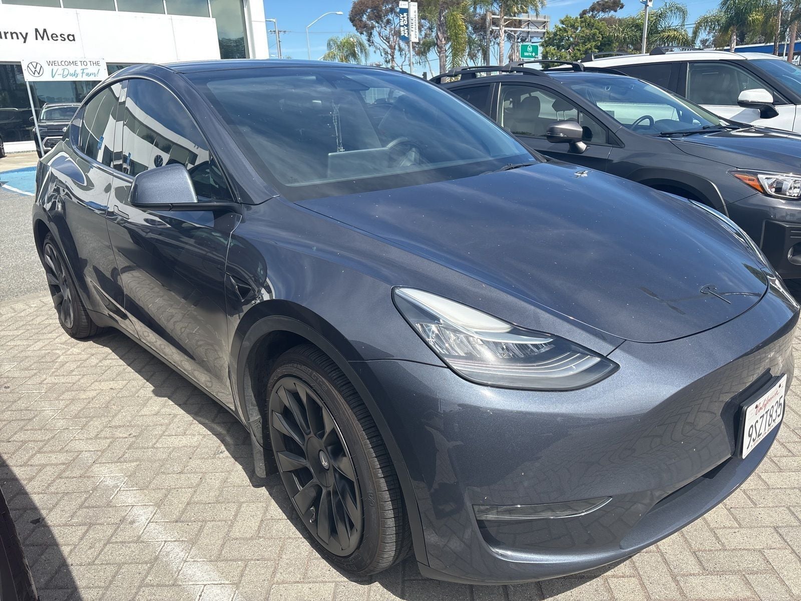 Used 2023 Tesla Model Y Long Range with VIN 7SAYGDEEXPA081062 for sale in La Mesa, CA