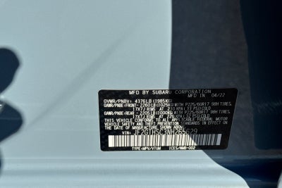 2022 Subaru Crosstrek Sport