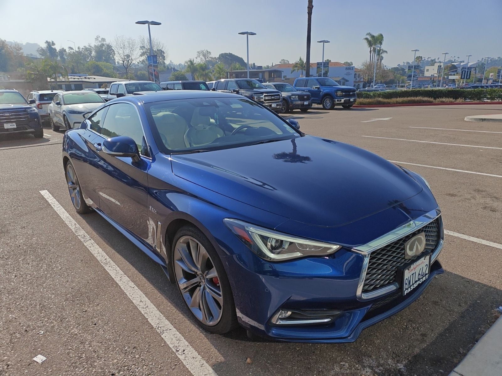 2018 INFINITI Q60 Red Sport 400